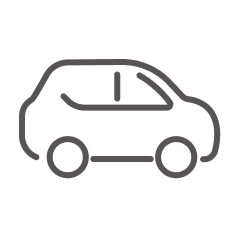 自家用車利用OKのアイコン